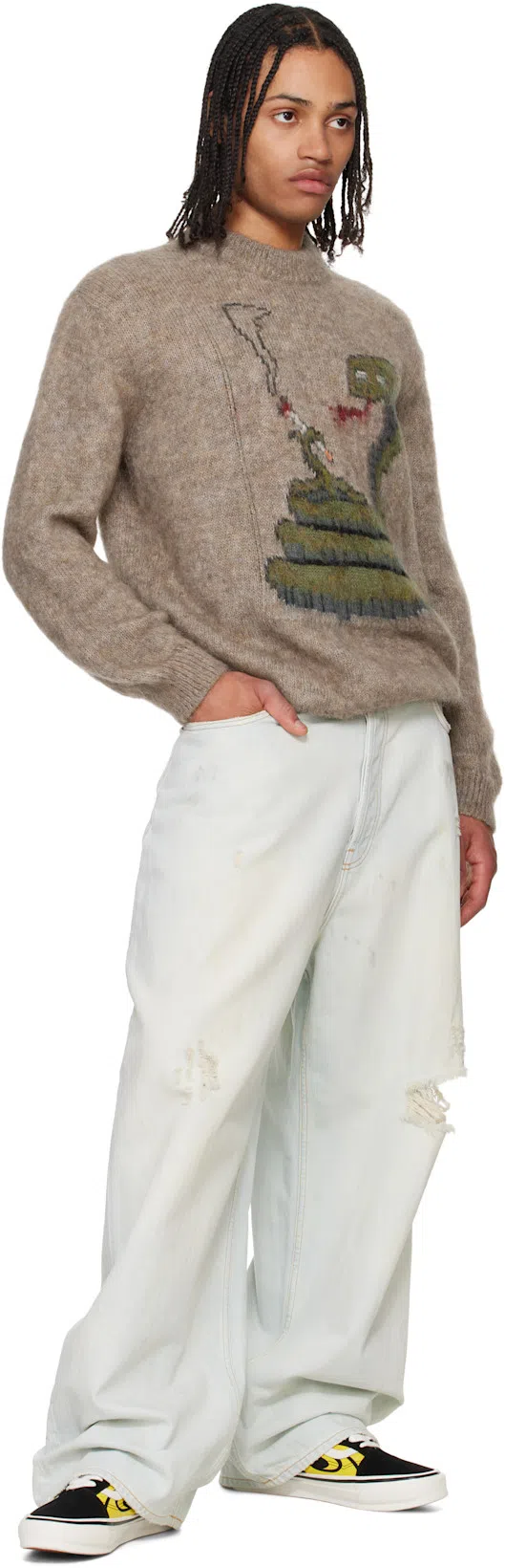 VANS Old Skool Low Top Sneaker In Black