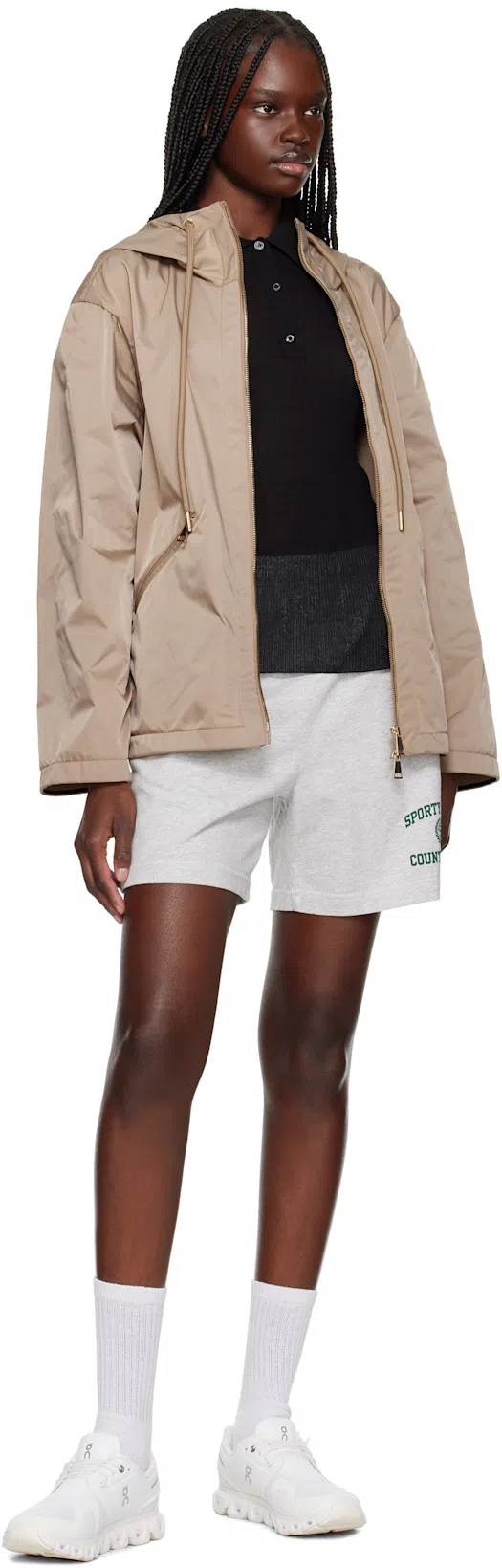 ON Cloud 5 Running Shoe In Undyed White/white