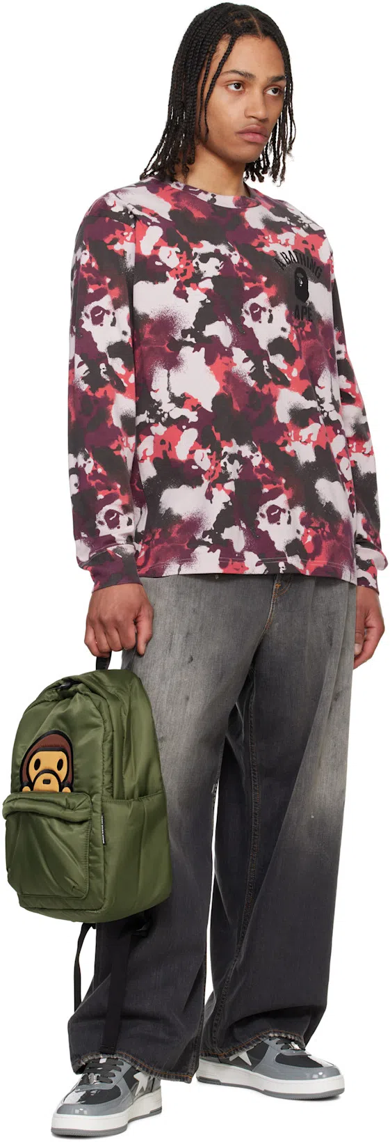 ACNE STUDIOS Black Super Baggy Fit 2023 Jeans