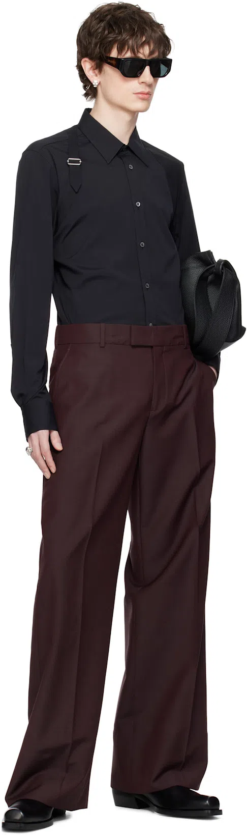 ALEXANDER MCQUEEN Alexander Mc Queen Harness Shirt In Black