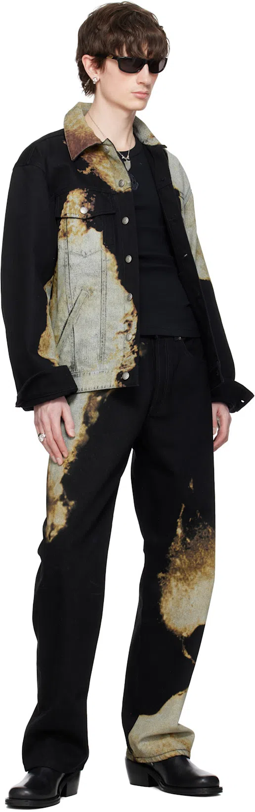 ALEXANDER MCQUEEN Alexander Mc Queen Skull Cotton Top In Black