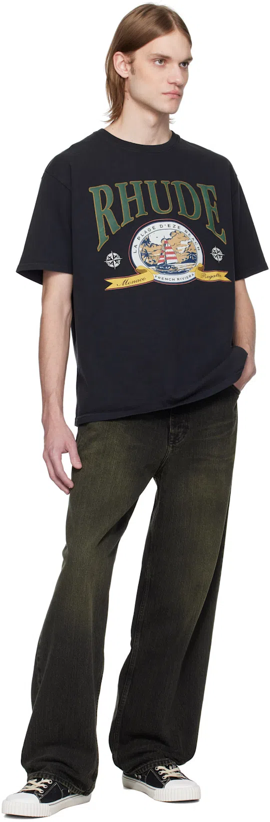 MAISON MARGIELA Tabi Low-top Sneakers In Black