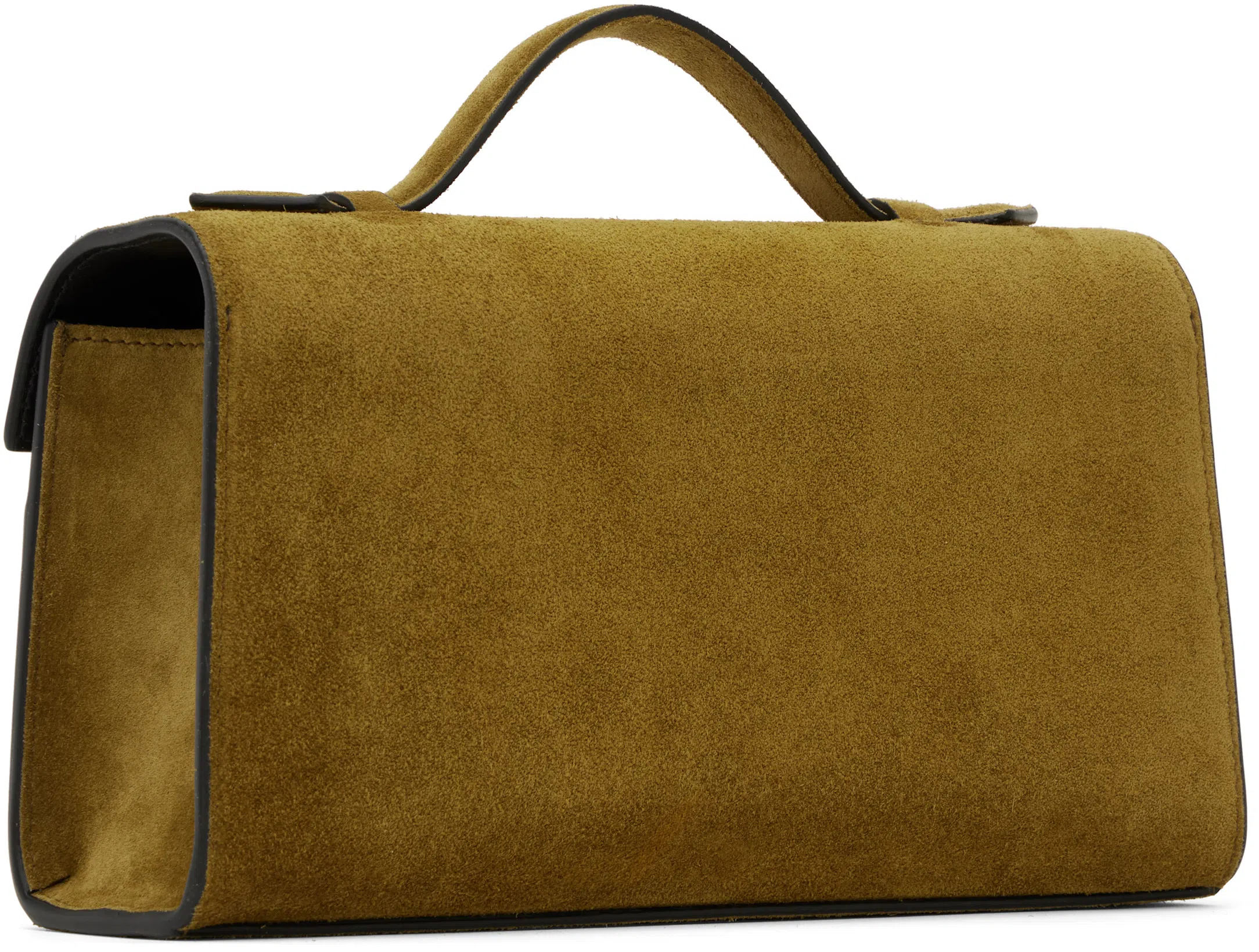 THE ROW 10mm Hereditas Leather Ballerina Flats In Black