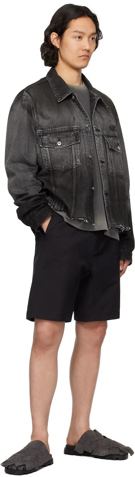 CAMPERLAB Gray Brutus Sandals In Rambler Wintersmoke