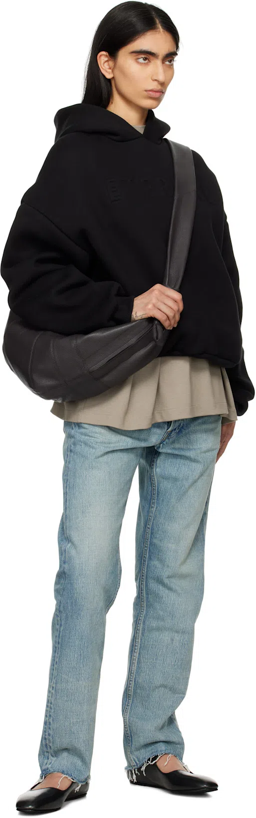 FEAR OF GOD Beige Milano Short Sleeve T-shirt In Dusty Beige