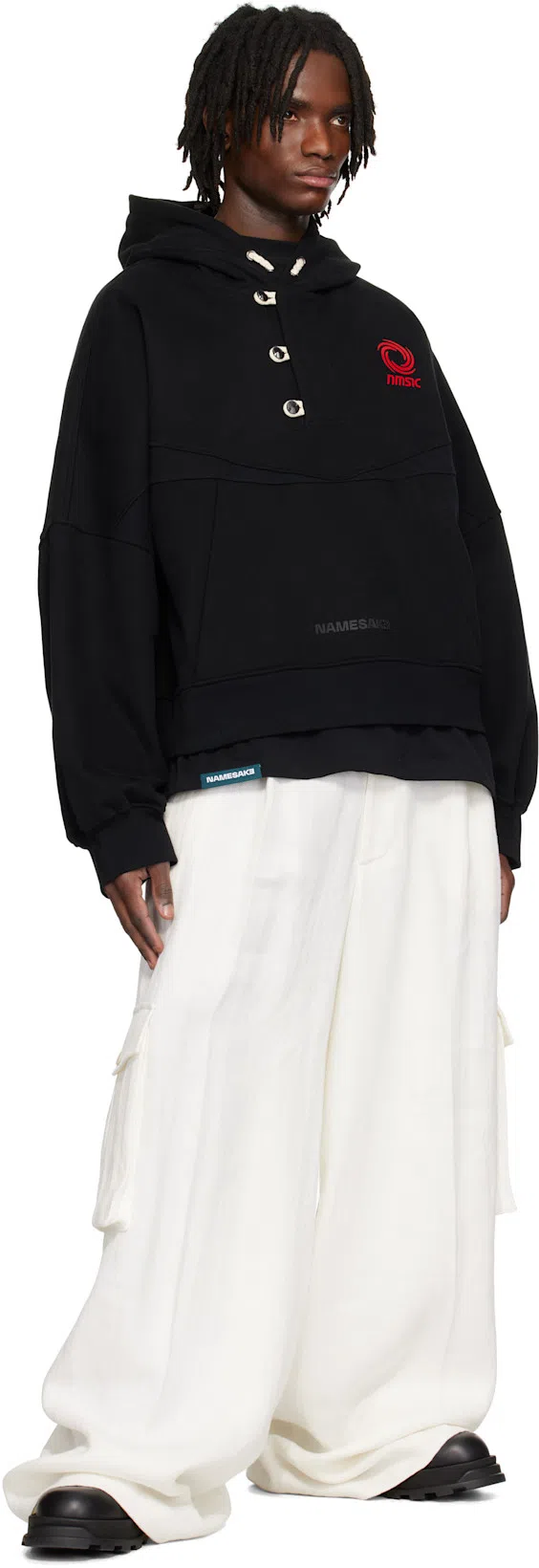 JIL SANDER Man Ankle Boots Black Size 8 Leather