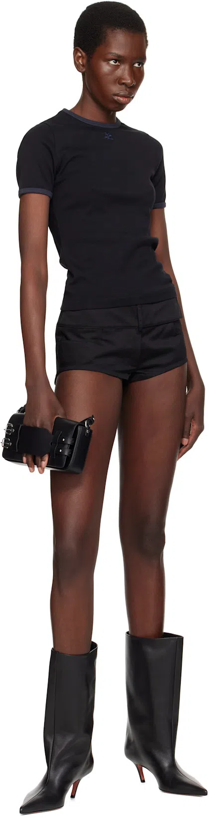 AMINA MUADDI Fiona 60 Nappa Leather Mid-calf Boots In Black