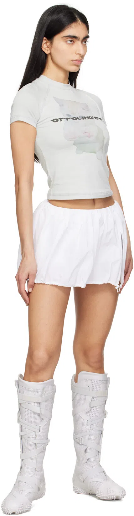 OTTOLINGER Deconstructed T-shirt In Gray