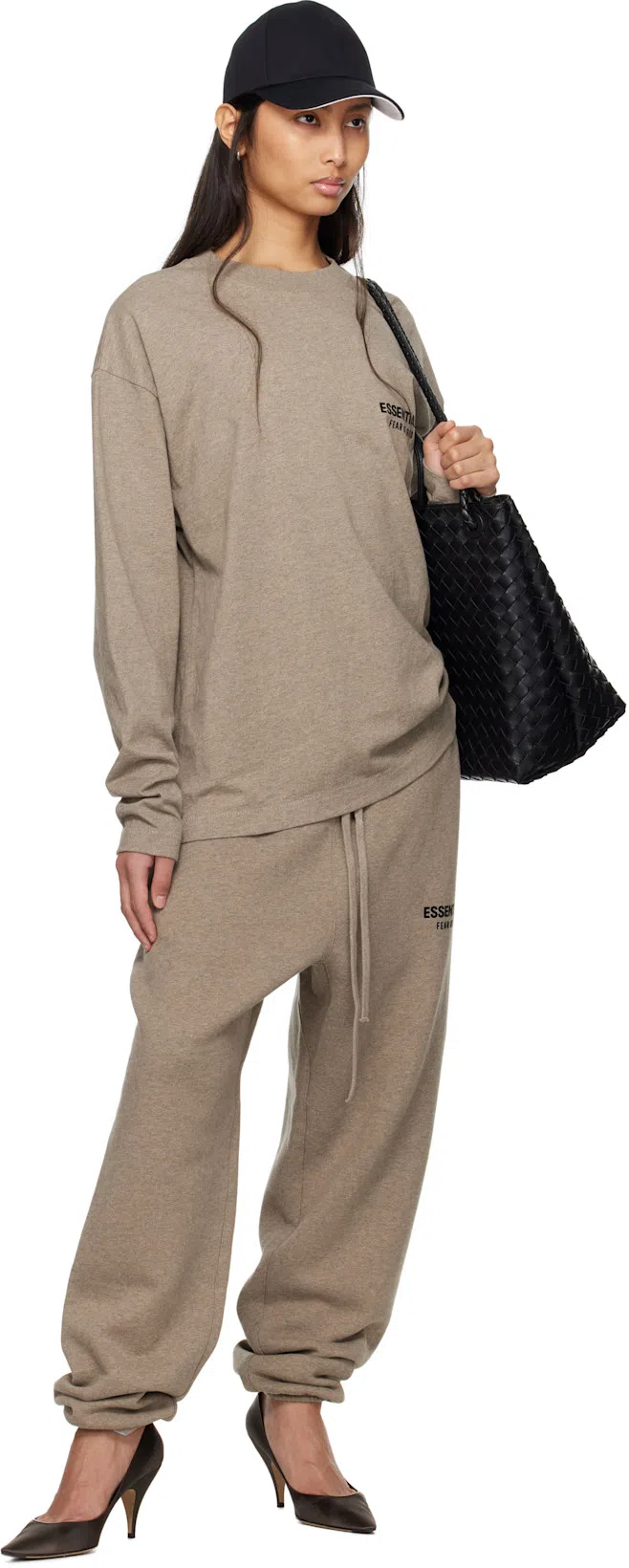 COURRÈGES Reedition Vinyl Cap With Ac Logo In Black