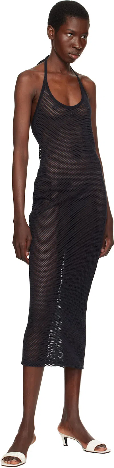 COURRÈGES Holistic Midi Dress In Black