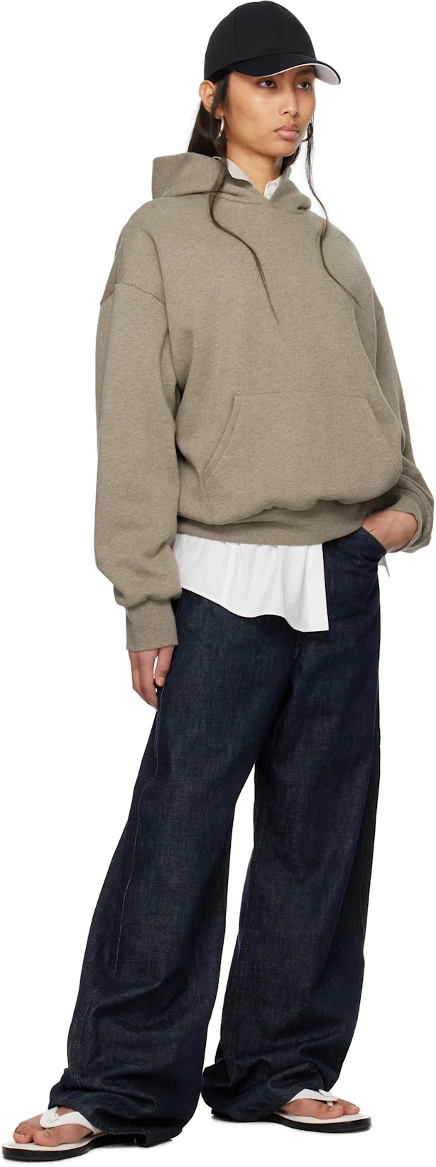 COURRÈGES Reedition Vinyl Cap With Ac Logo In Black