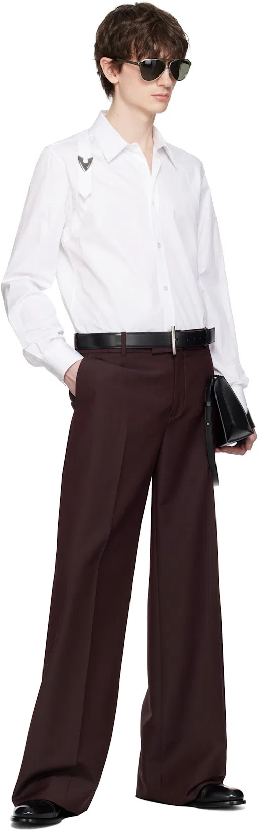 ALEXANDER MCQUEEN Alexander Mc Queen Harness Shirt In White