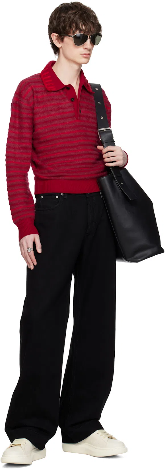 ALEXANDER MCQUEEN Mcqueen 'skull' Jeans In Black