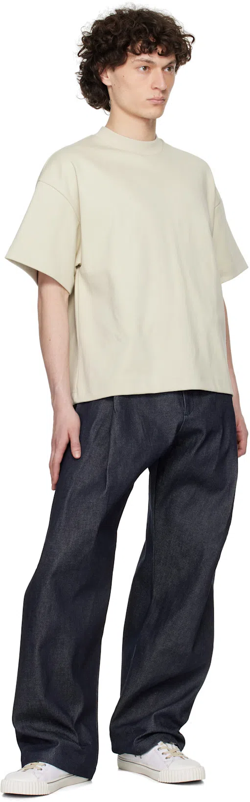 MAISON MARGIELA Off-white Tabi Sneakers In T1003 White