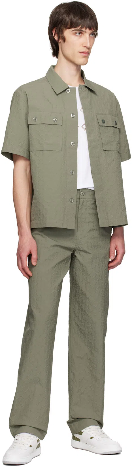 GIVENCHY G Move Leather Sneakers In White