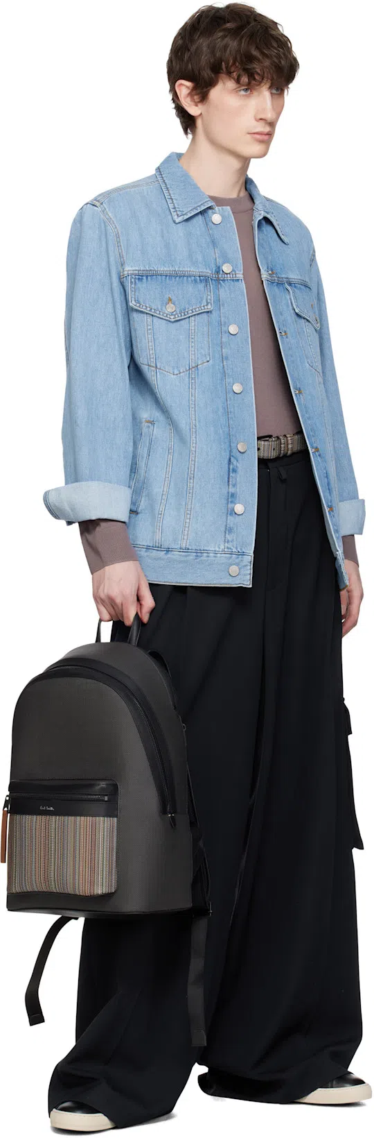 DRIES VAN NOTEN Piers Cargo Pants In Black