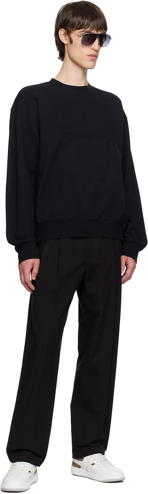 GIVENCHY G Move Leather Sneakers In White