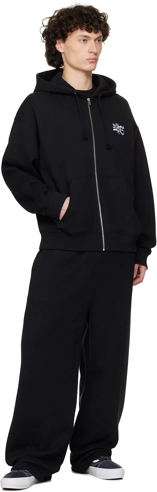 VANS Man Sneakers Midnight Blue Size 9 Leather