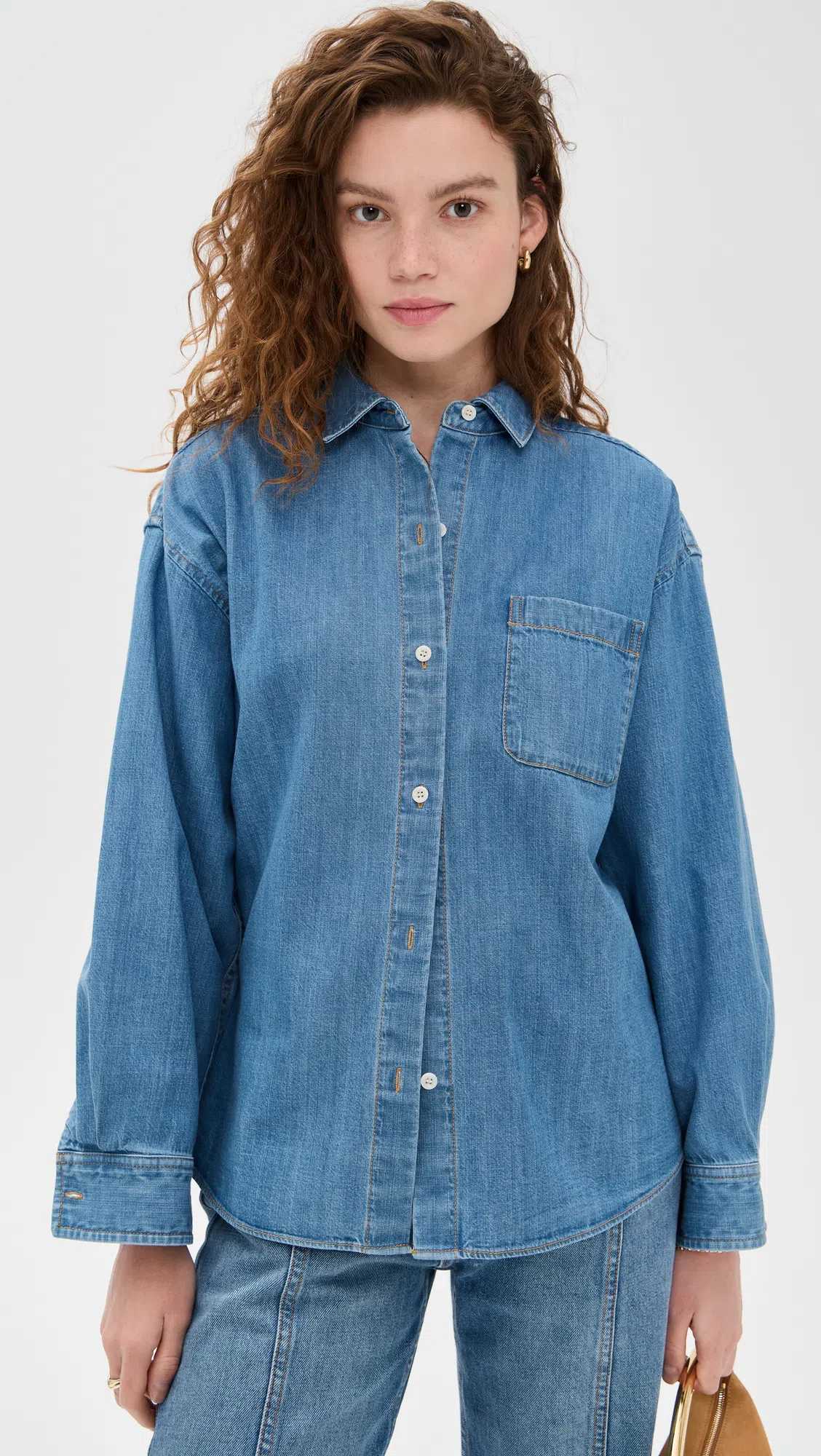 AGOLDE Poppy Ribbed Stretch Organic Cotton And Tencel-blend Jersey Tank In White