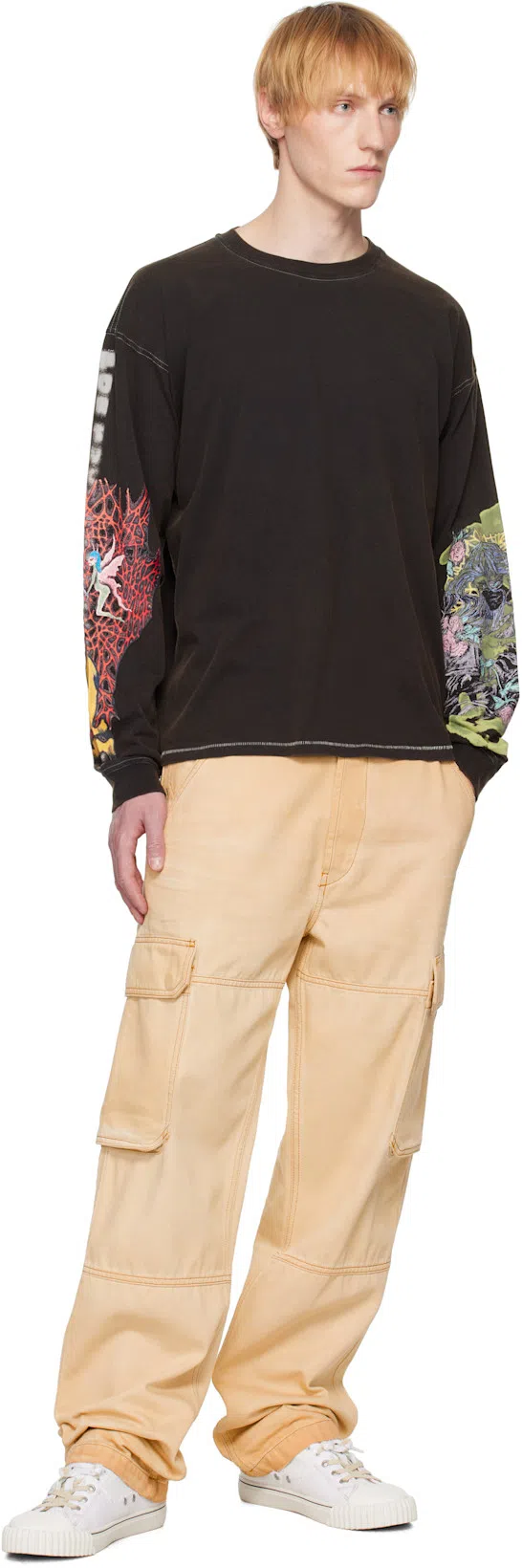 MAISON MARGIELA Off-white Tabi Sneakers In T1003 White