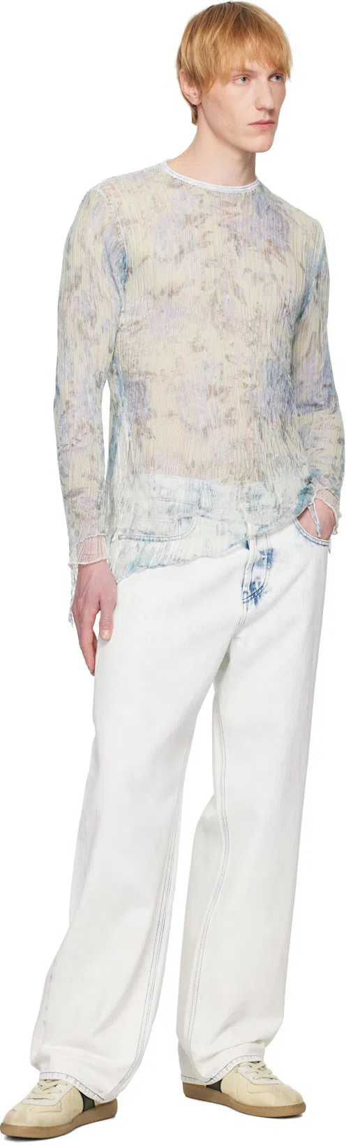 MAISON MARGIELA Men's Replica Sneakers In Neutral