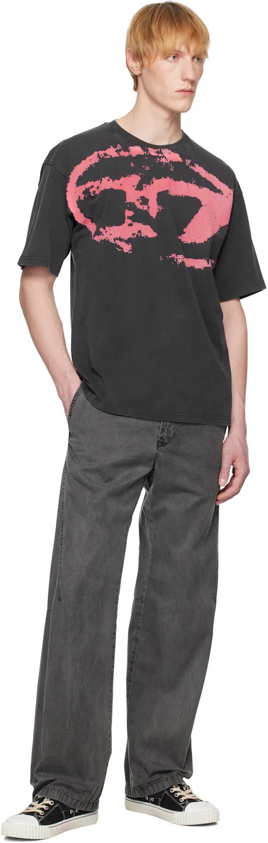 MAISON MARGIELA Tabi Low-top Sneakers In Black