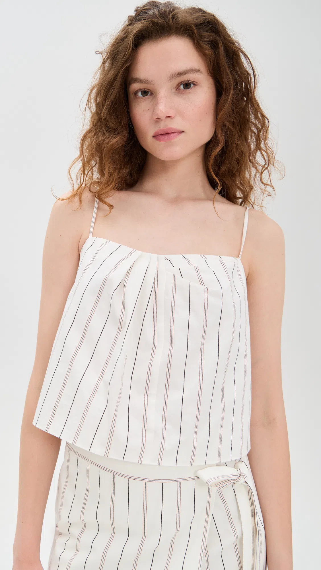 ÉTERNE Eterne Rib Tank Top In Black