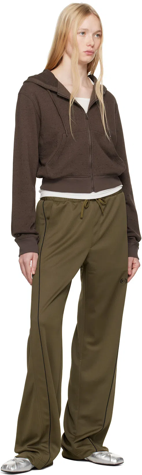 FAX COPY EXPRESS White Micro Transparent Light Rib Tank Top