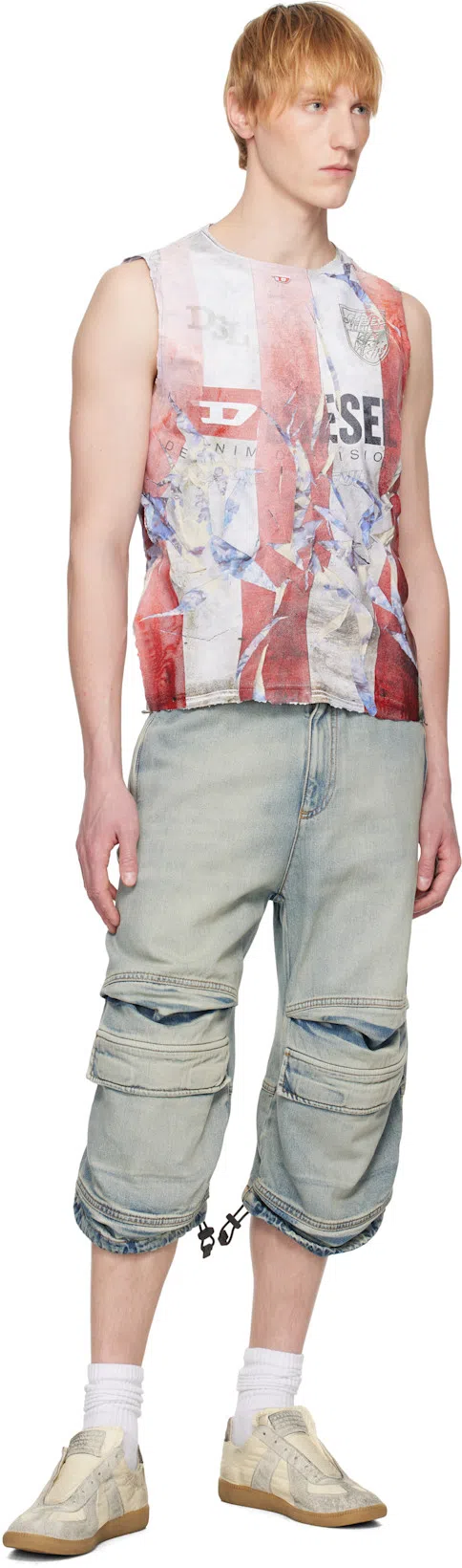 MAISON MARGIELA Replica Sneakers With Inserts Design In Multi