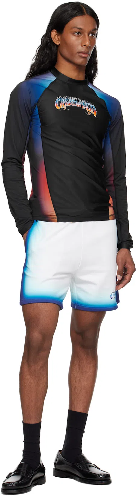 SEBAGO Dan Po Lt Leather Loafers In Black