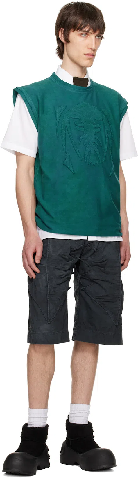 BALENCIAGA Black Crocs Jibbitz Clogs