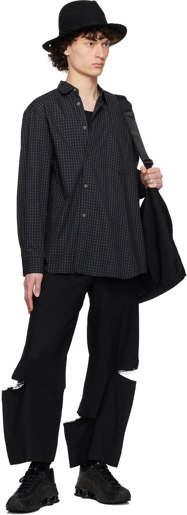 NIKE Wmns Shox R4 Sneakers Black