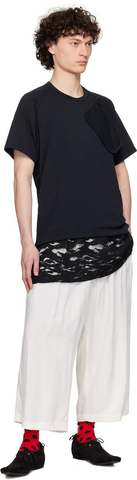 YOHJI YAMAMOTO Ette Pants In White