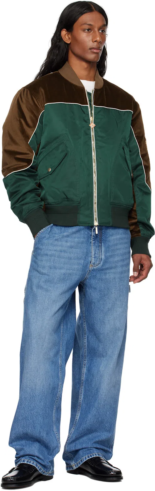 SEBAGO Dan Po Lt Leather Loafers In Black