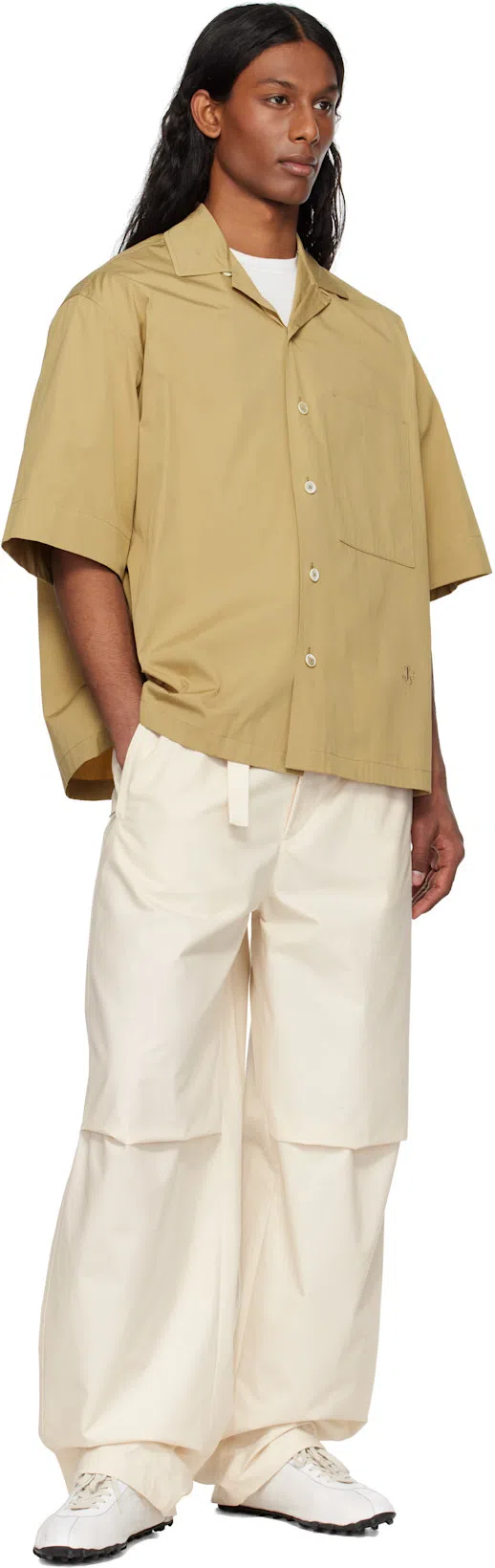 JIL SANDER Three-pack White Short-sleeved T-shirts In 100 White