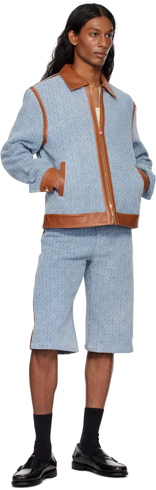 SEBAGO Dan Po Lt Leather Loafers In Black