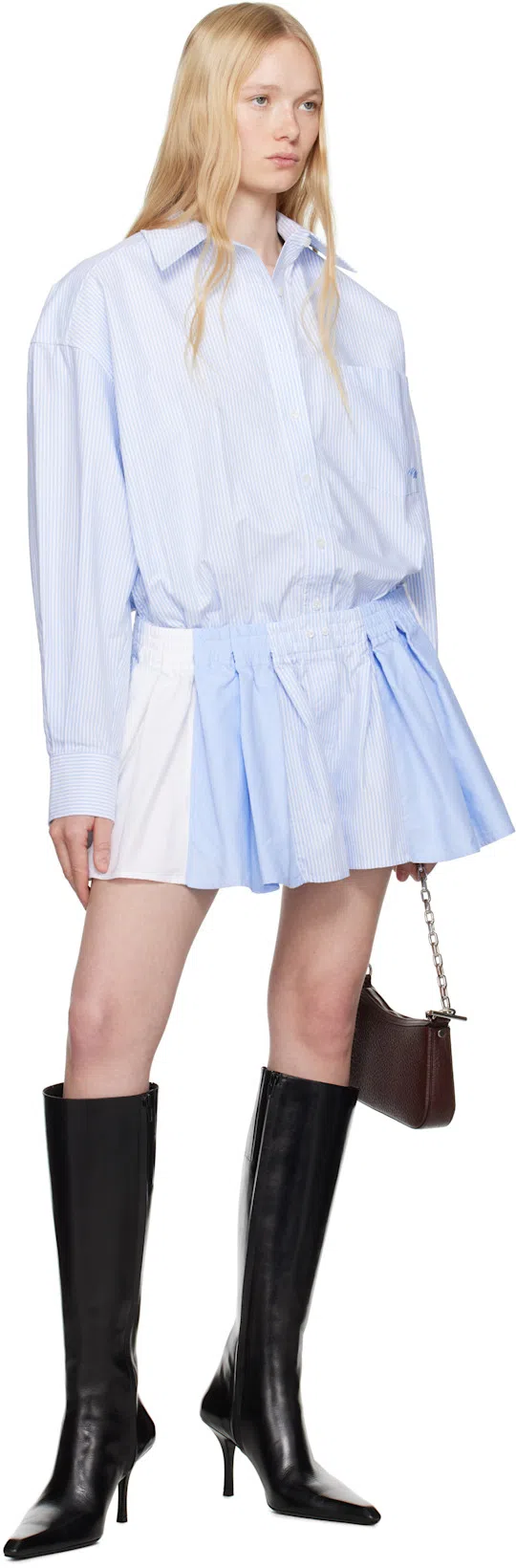 ALEXANDER WANG Black Vivica 85mm Knee-high Tall Boots