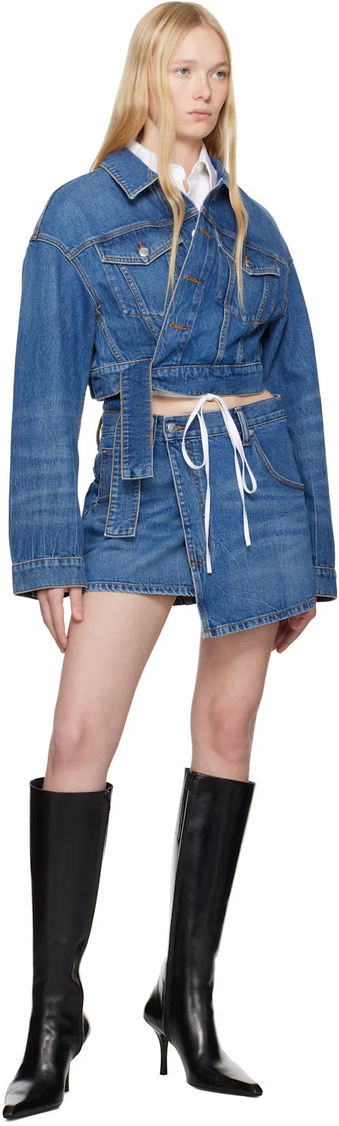 ALEXANDER WANG Denim Jacket In Blue