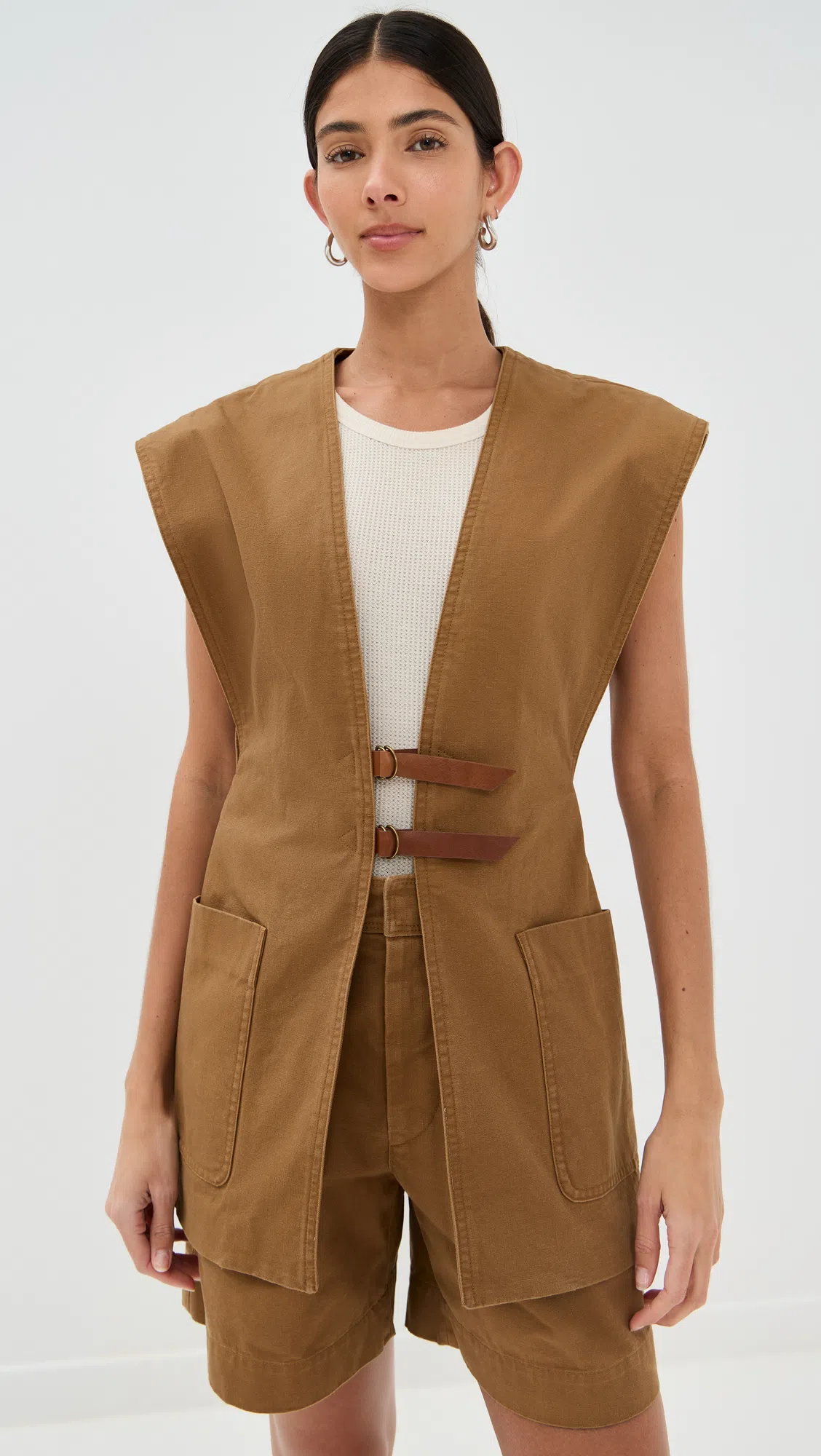 ISABEL MARANT ÉTOILE Azilis Open Stitch Fringe Cotton Crewneck Sweater In Neutral