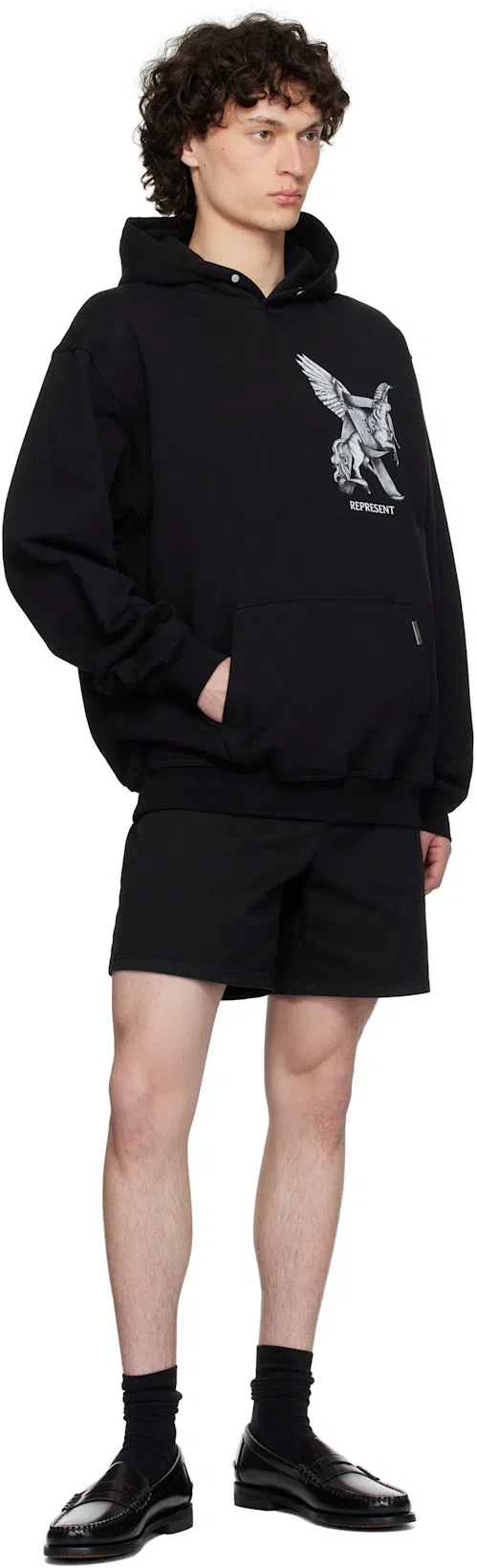 SEBAGO Dan Po Lt Leather Loafers In Black