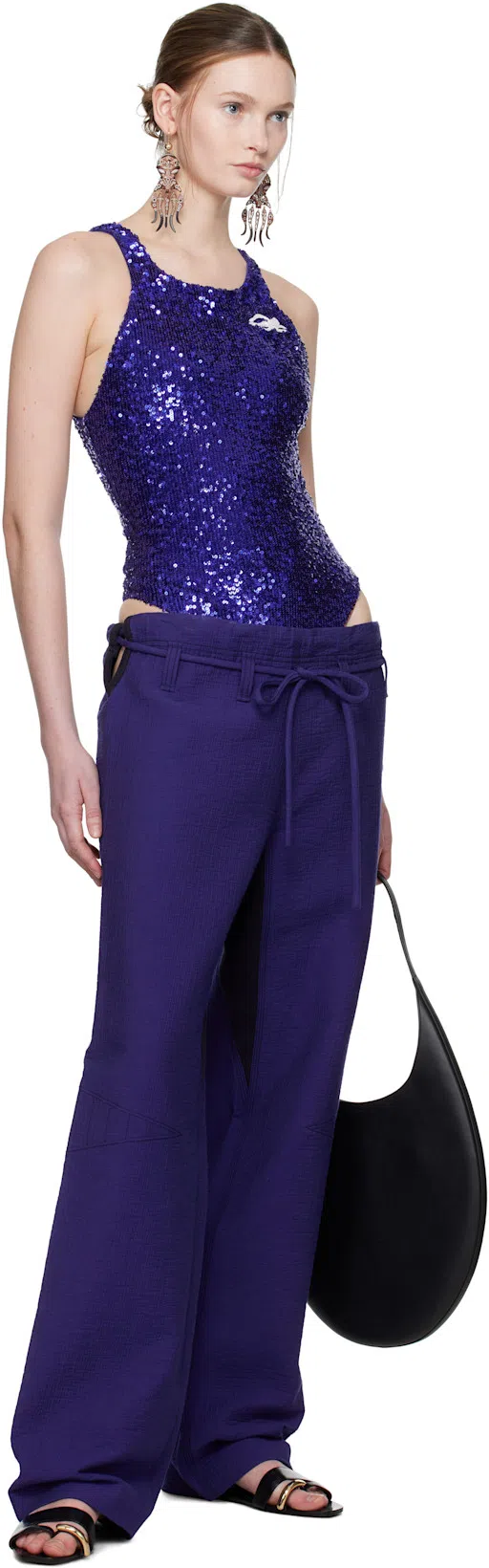 TORY BURCH Octopus Earrings In Brown