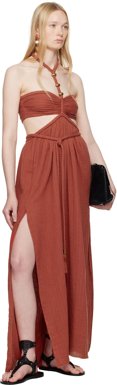 ISABEL MARANT Eveen Removable Ankle Cuff Sandal In Black