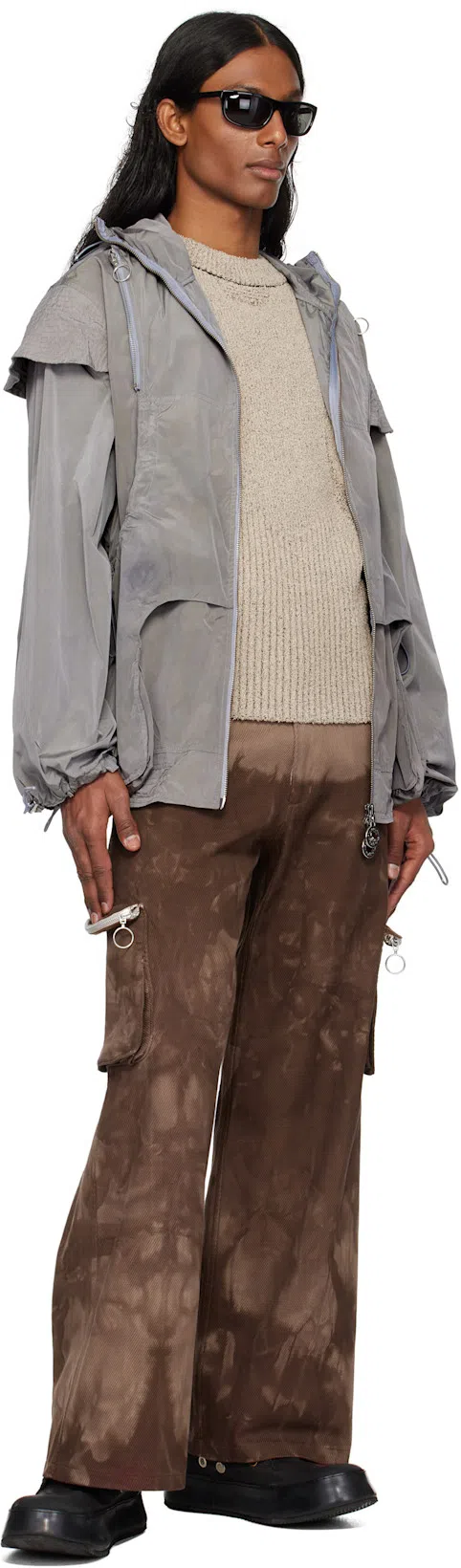 A DICIANNOVEVENTITRE Black Canua Mid Sneakers