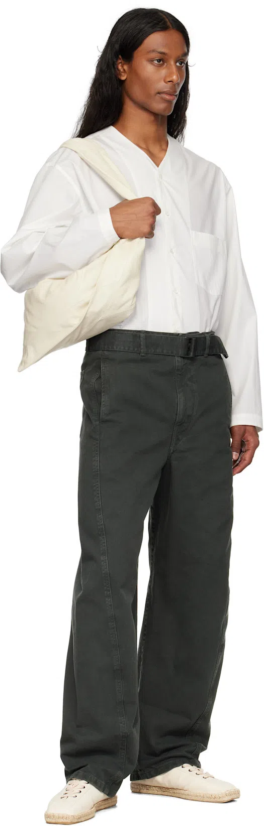 LEMAIRE Linoleum Espadrilles In Neutral