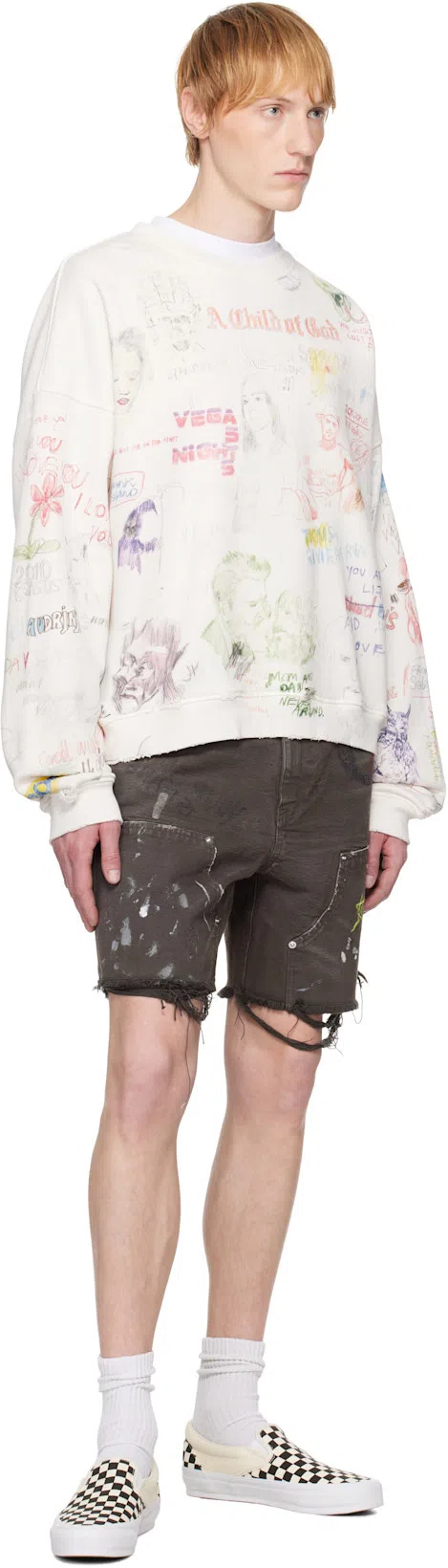 VANS Women's Classic Checkerboard Slip-on Sneaker In Black/off White, Women's At Urban Outfitters