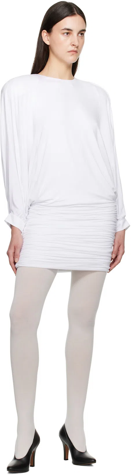 THE ROW 'prudens' Pointed Toe Pumps In Black