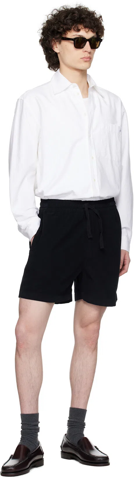 SEBAGO Dan Po Lt Leather Loafers In Black