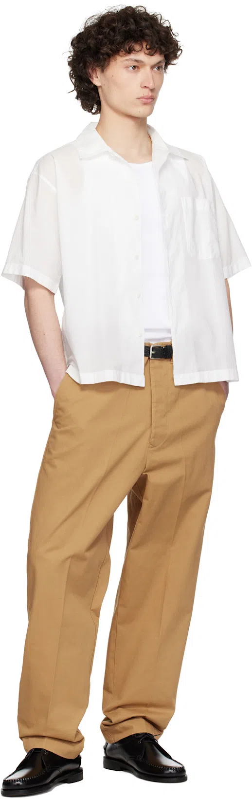 SEBAGO Dan Po Lt Leather Loafers In Black