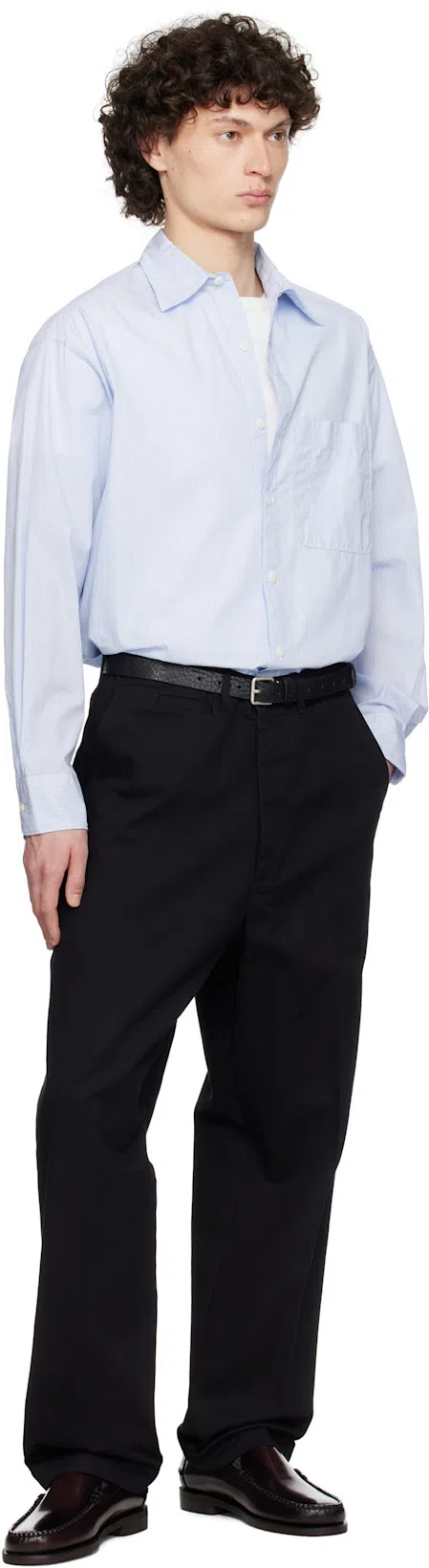 SEBAGO Dan Po Lt Leather Loafers In Black