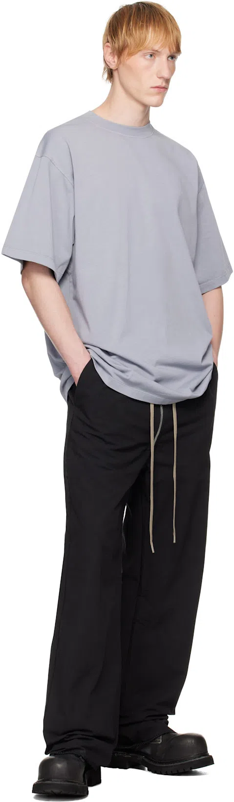 A DICIANNOVEVENTITRE Gray Short Sleeve Andy T-shirt In Grey/dust